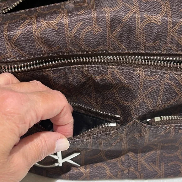 Calvin Klein Black and Brown Belt Bag - Picture 6 of 10